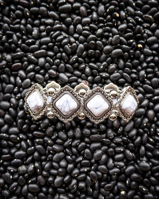 Landry Stretch Bracelet in White
