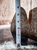 Myra Bag - Moonlight on the Mesa Booties in Crackle Brown