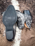 Myra Bag - Moonlight on the Mesa Booties in Crackle Black
