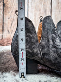 Myra Bag - Moonlight on the Mesa Booties in Crackle Black