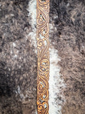 Close up of design on Hooey Rogue belt