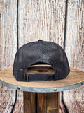 Back of hat showing the snapback closure