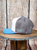 Left side view of hat showing the Hooey Logo