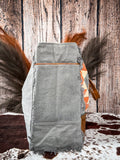 Right side view of weekender bag