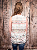 Back view of tank top.