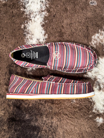 Sophie Twisted X Hooey Slip-On - Mauve Serape