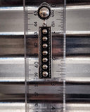 earrings on ruler