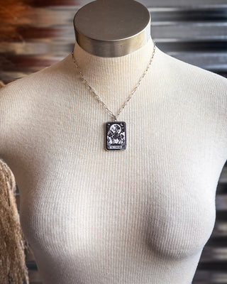 Deadwood Cowgirl Pendant Necklace