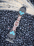 watch band on beans and wheat