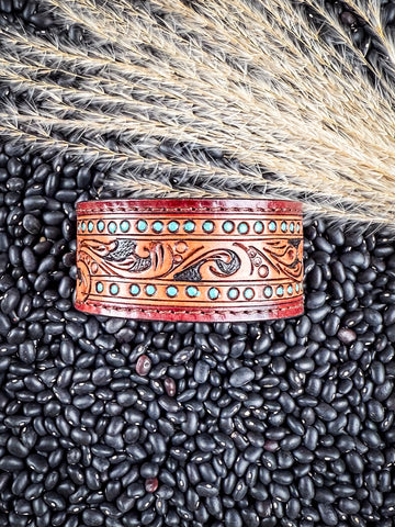 bracelet on beans and wheat