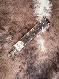 Myra Bag - Concho Delight Key Fob in Black & White - Western Accessory - Bronco Western Supply Co.