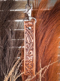 Myra Bag - Tampico Trails Key Fob in Honey - Western Accessory - Bronco Western Supply Co.