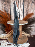Side view of the Tumbleweed Trail Crossbody on a wood backdrop.