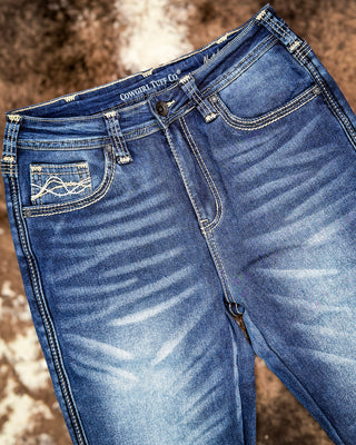 Next Level Flannel Trouser Jeans by Cowgirl Tuff