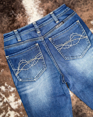 Next Level Flannel Trouser Jeans by Cowgirl Tuff
