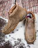 Saguara Twisted X Chukka Driving Moc - Bomber on cowhide.