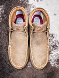 Saguara Twisted X Chukka Driving Moc - Bomber on cowhide.