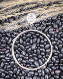 High Desert Concho Fashion Hoop displayed on beans and wheat,