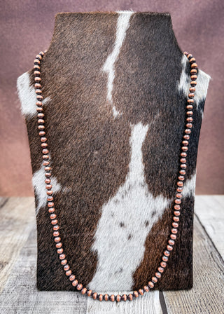 Open Range 6mm Copper Pearl Necklace