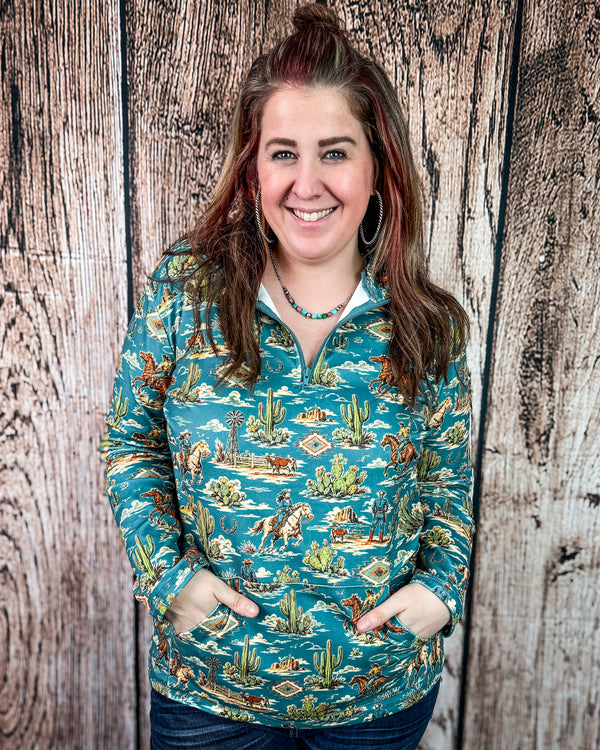 Ranch Raised Fitted Pullover by Sterling Kreek