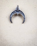 The back of the Naja Genuine Turquoise Earrings showing the "925 SJ"