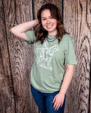 Legacy Rider Graphic Tee - Sage