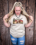 The Laredo Longhorn Graphic Tee - Cream