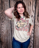 Put 'Em Up Graphic Tee - Cream