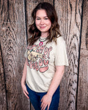 Put 'Em Up Graphic Tee - Cream