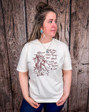 Still in The Saddle Graphic Tee - Cream
