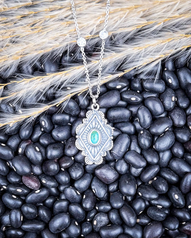 Leif Genuine Turquoise Necklace