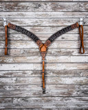 Crystal Collection Breast Collar displayed on a wood background.