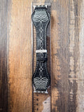 Apple Watch Band - Heritage Stitch in Black