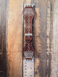 Apple Watch Band - Heritage Stitch in Brown