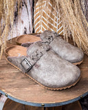 Iris Tooled Slip on Mule in Taupe by Very G