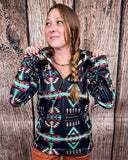 Cabin Fever Fitted Quarter Zip Pullover