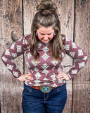 High Plains Aztec Top