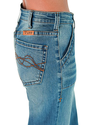 Rustee DFMI Wide Leg Trouser Jeans By Cowgirl Tuff
 by Cowgirl Tuff