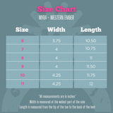 Size chart.