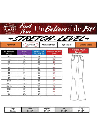 Gray Leopard Trouser Jeans by Cowgirl Tuff