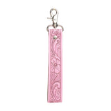 Myra Bag - Blooming Meadows - Key Fob - Pink - Accessory - Bronco Western Supply Co.