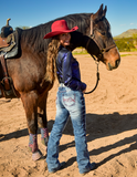 Cowgirl Tuff - Red Roan Bootcut Jeans- Bronco Western Supply Co.