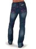 Cowgirl Tuff Pink Arrows - Bootcut Jeans - Bronco Western Supply Co.