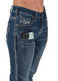 Cowgirl Tuff ZigZag - Bootcut Jeans - Bronco Western Supply Co.