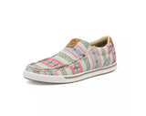 Twisted X - Hooey - Slip On Shoe - Loper - Pink Multi - Casual Shoe - Bronco Western Supply Co.