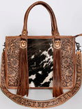 American Darling - Betsy - Hand Tooled - Leather Tote Bag - Bronco Western Supply Co.