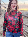 Rose of My Heart - Mesh Top - Sterling Kreek - Bronco Western Supply Co.