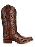 side of boots with white backdrop