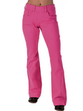 Front view of the jeans on a model.