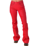Front view of model wearing trouser jeans